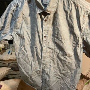 Katin Light Blue Casual Button-Down Shirt